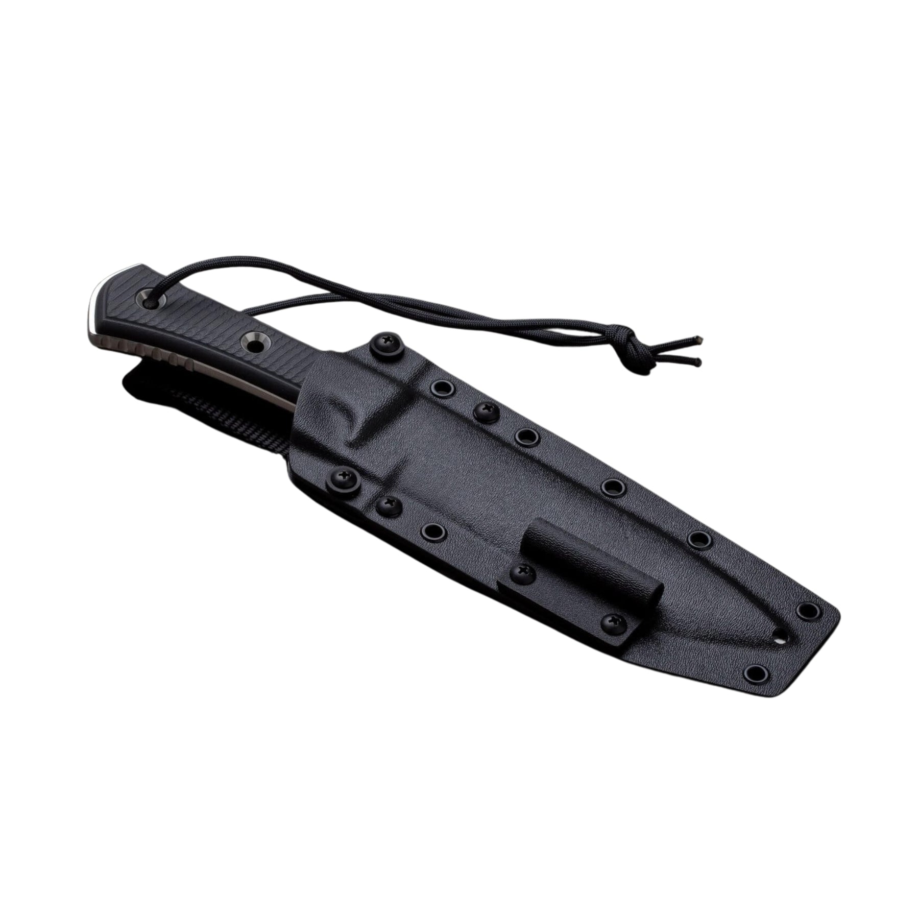 TRC | APOCALYPSE CONVEX GRIND - Coltello a lama fissa - BackPacco - BP-TRC-APOACALYPSE/ELMAX/CONVEC/BLACK-G10