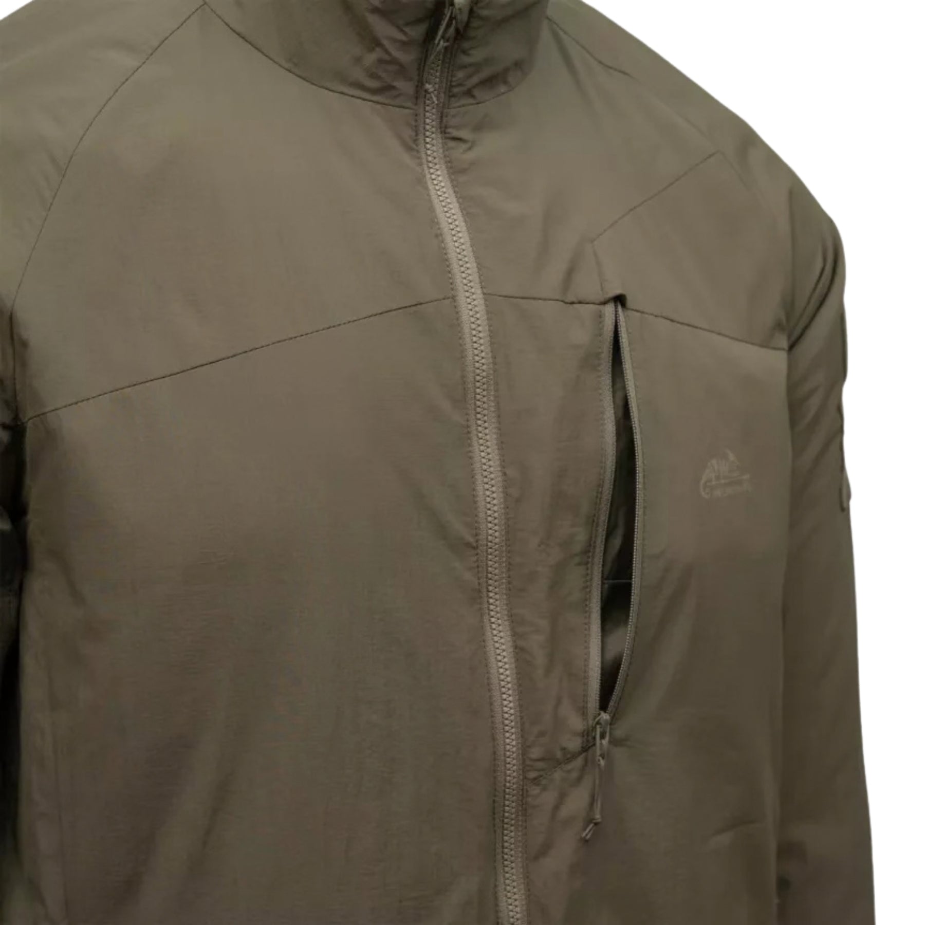 Giacca imbottita Helikon-Tex Wolfhound Lite colore Taiga Green, ultraleggera, strato Level 3