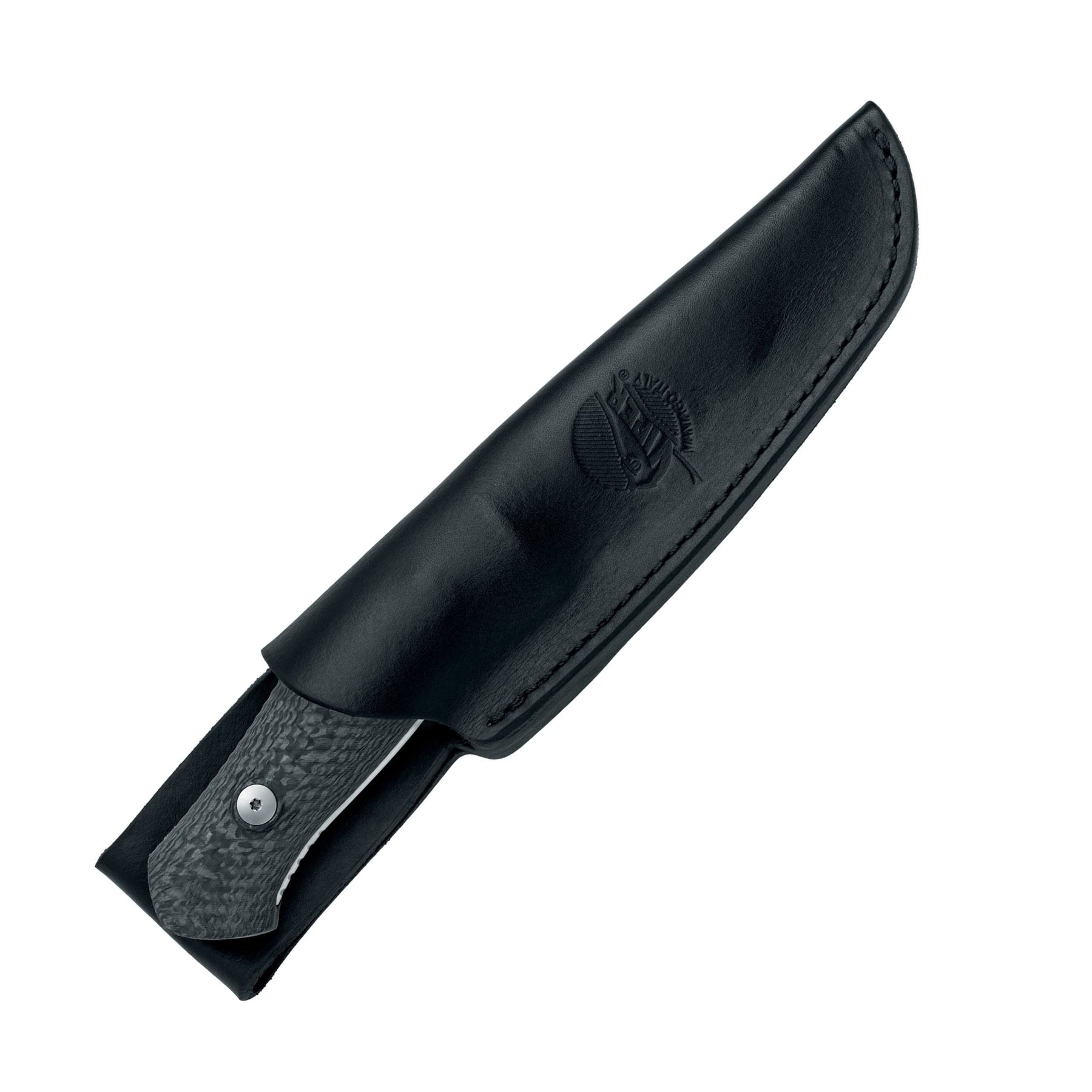Viper GMR coltello a lama fissa con profilo drop point bisello alto e impugnatura ergonomica con viti passanti per bushcraft caccia e outdoor