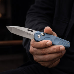 Extrema Ratio BFK ZERO coltello chiudibile tattico ed EDC con lama tanto, foro per apertura rapida, blocco di sicurezza e impugnatura ergonomica