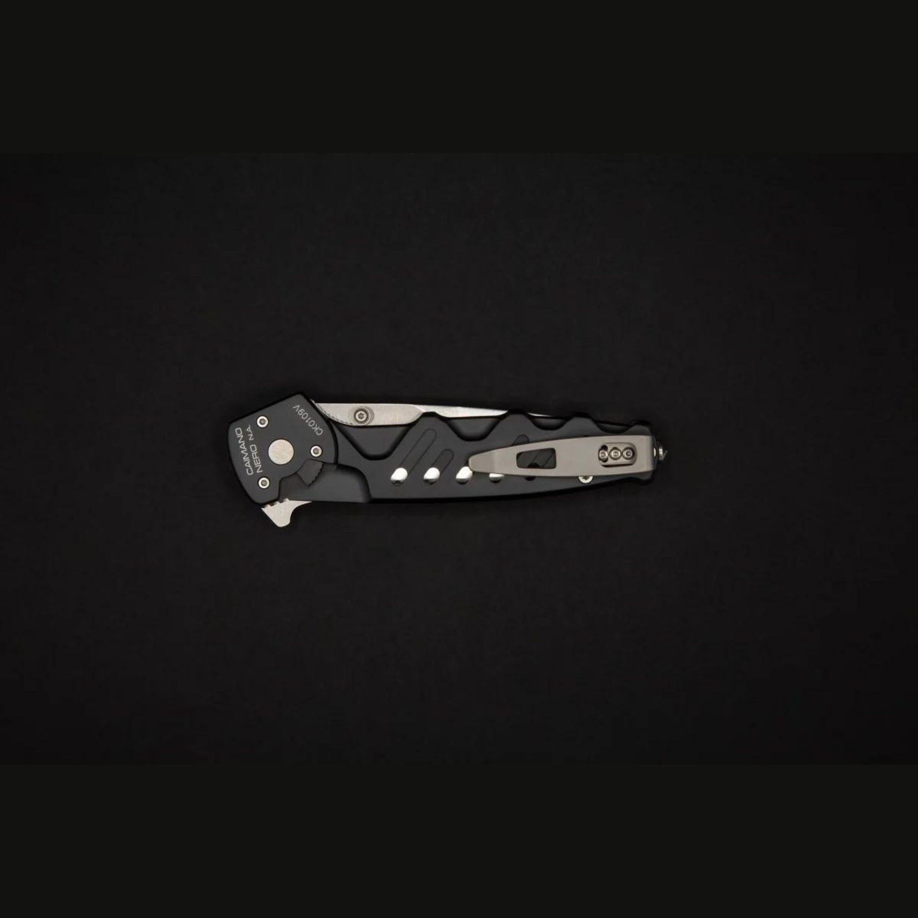 EXTREMA RATIO | CAIMANO NERO N.A. SATIN - COLTELLO CHIUDIBILE EDC