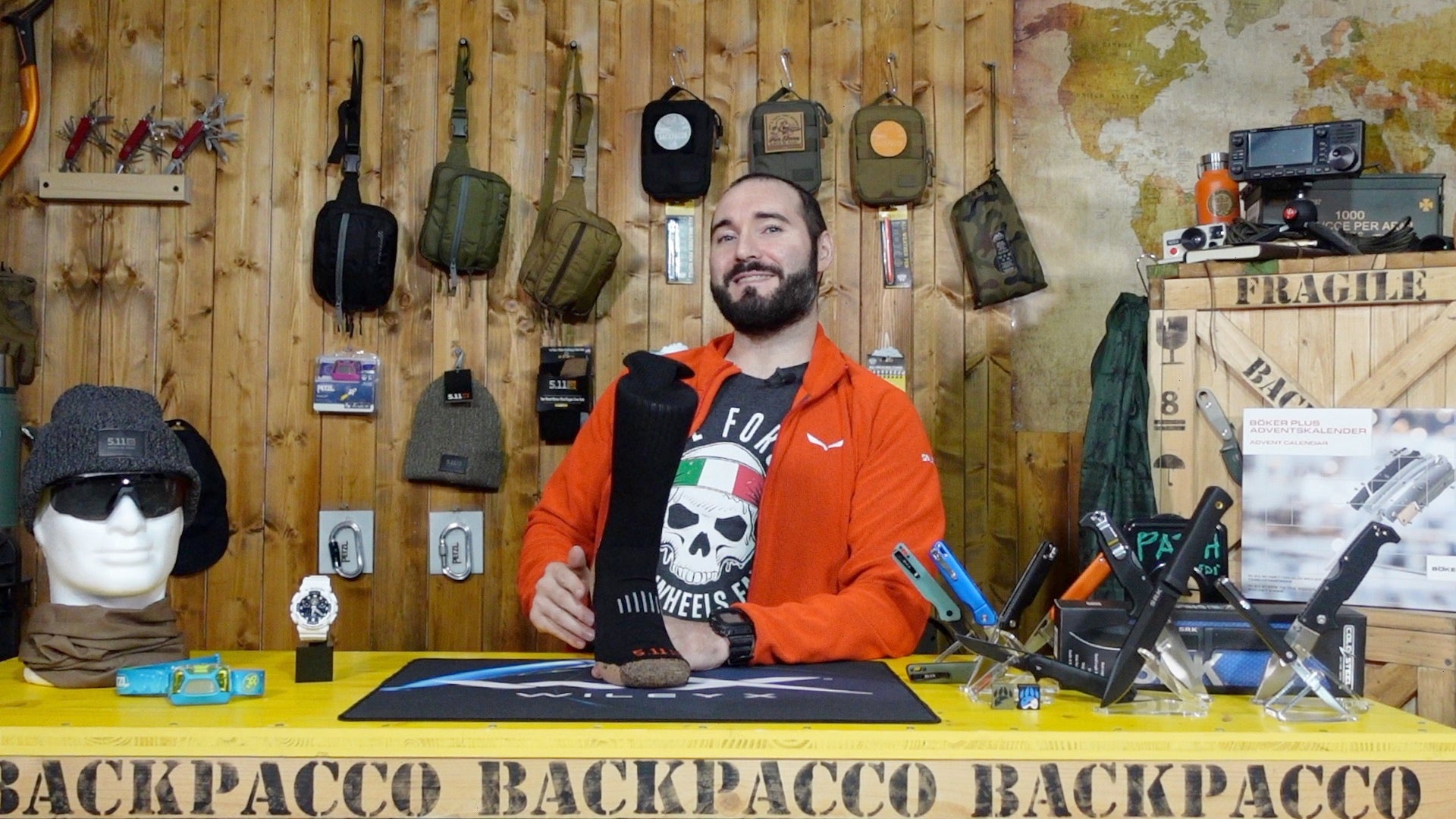 Paolo di Backpacco spiega le 5.11 | MERINO CREW SOCK
