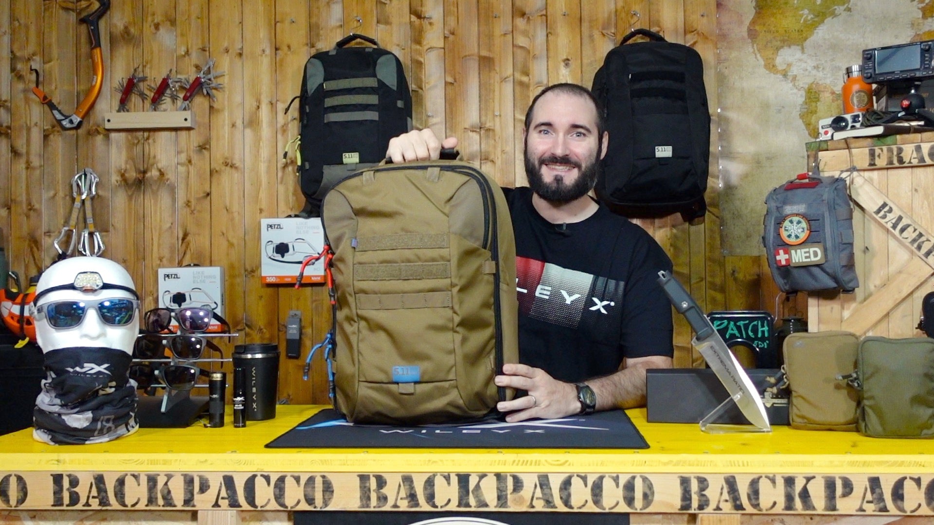 Paolo di Backpacco spiega il 5.11 | PT-R GYM BACKPACK