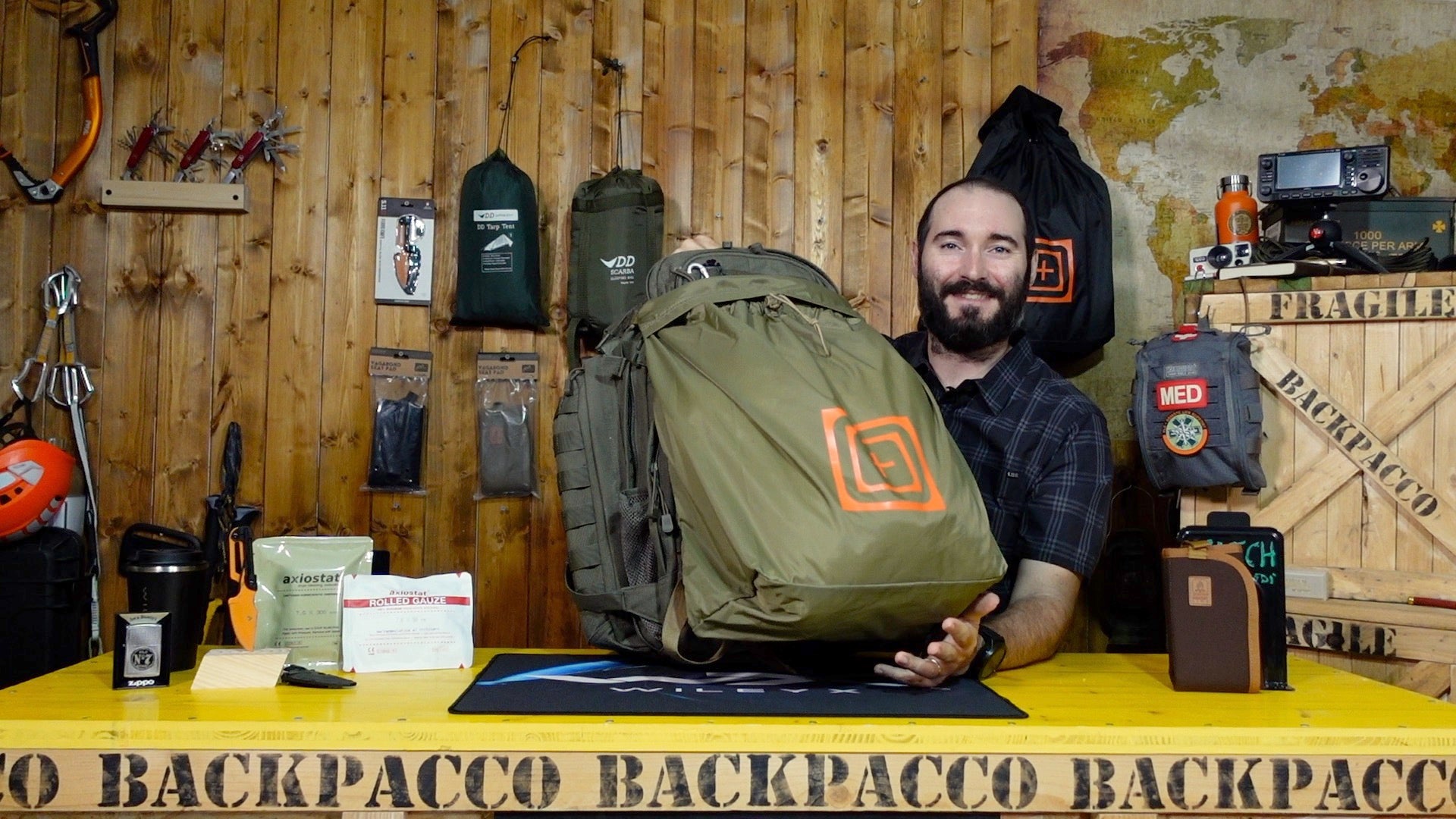 Paolo di Backpacco spiega il rapid excursion pack di 5.11
