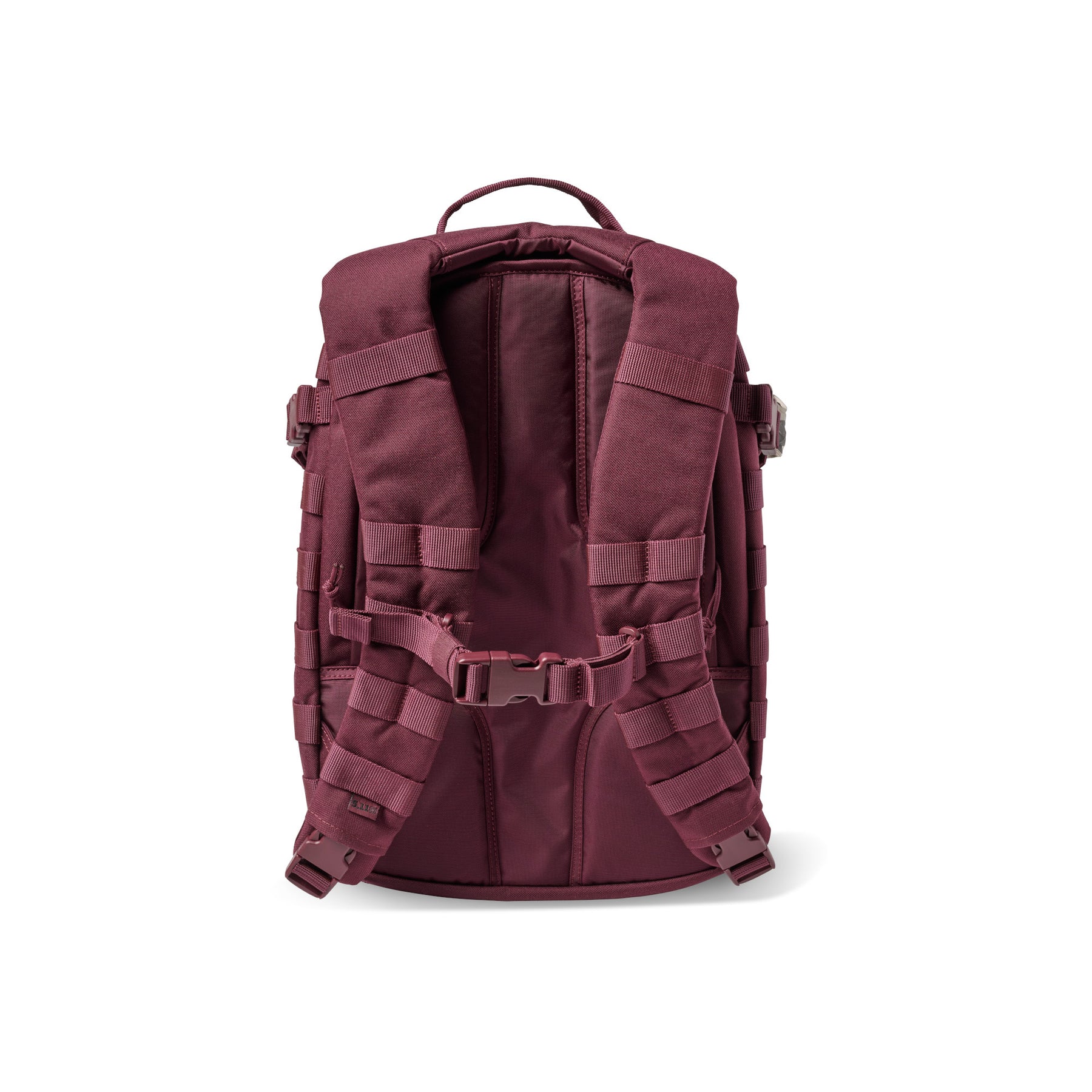 5.11 Tactical Rush12 2.0: Zaino tattico compatto da 24 litri, versione aggiornata del modello più iconico del brand. Realizzato in robusto nylon 1050D, include uno scomparto imbottito per laptop, un vano CCW occultato per il trasporto sicuro e una tasca frontale con organizzazione interna avanzata. Caratterizzato dal sistema MOLLE esterno per la massima modularità, è ideale per uso quotidiano, attività outdoor o come zaino operativo leggero.