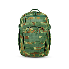 5.11 Tactical RUSH12 2.0 24L zaino tattico modulare in nylon 1050D con sistema MOLLE Center Line, scomparto imbottito per laptop, tasca CCW a scomparsa, tasca admin e compatibilità idratazione, ideale per outdoor, bushcraft ed EDC