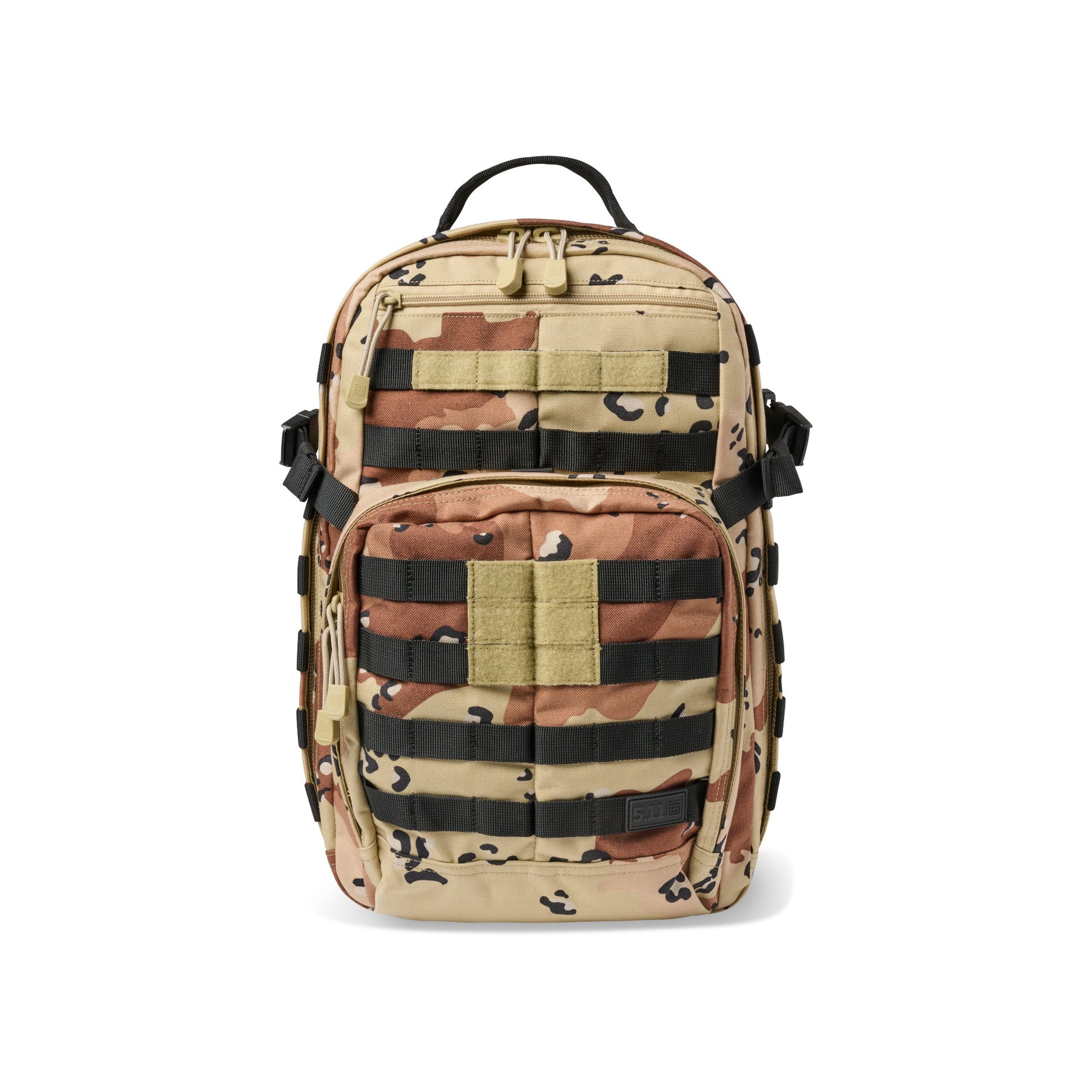 5.11 Tactical Rush12 2.0: Zaino tattico compatto da 24 litri, versione aggiornata del modello più iconico del brand. Realizzato in robusto nylon 1050D, include uno scomparto imbottito per laptop, un vano CCW occultato per il trasporto sicuro e una tasca frontale con organizzazione interna avanzata. Caratterizzato dal sistema MOLLE esterno per la massima modularità, è ideale per uso quotidiano, attività outdoor o come zaino operativo leggero.