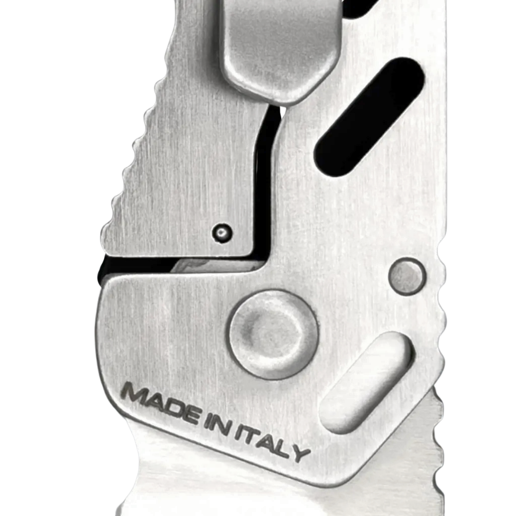 Extrema Ratio ANT Urban SF: Coltello chiudibile EDC compatto con lama sheepfoot in acciaio Bohler N690. Versione Urban caratterizzata da impugnatura in alluminio anticorodal anodizzato. Sistema di chiusura Frame Lock e struttura ultra-leggera per porto quotidiano.