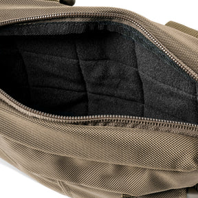5.11 Tactical LV6 Waist Pack 2.0 marsupio tattico EDC da 3 litri in nylon 840D con cinghie di compressione laterali, tasca frontale con zip e scomparto posteriore a scomparsa, ideale per porto occulto CCW e uso outdoor.