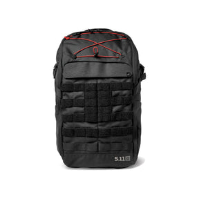 5.11 Maverick Backpack 25 Zaino tattico da 25 litri con sistema MOLLE frontale e pannelli a strappo per personalizzazione. Caratterizzato da un design Center Line per la distribuzione del carico, ampi scomparti interni organizzati e tasca laterale elasticizzata, ideale per uso EDC, outdoor o operativo.