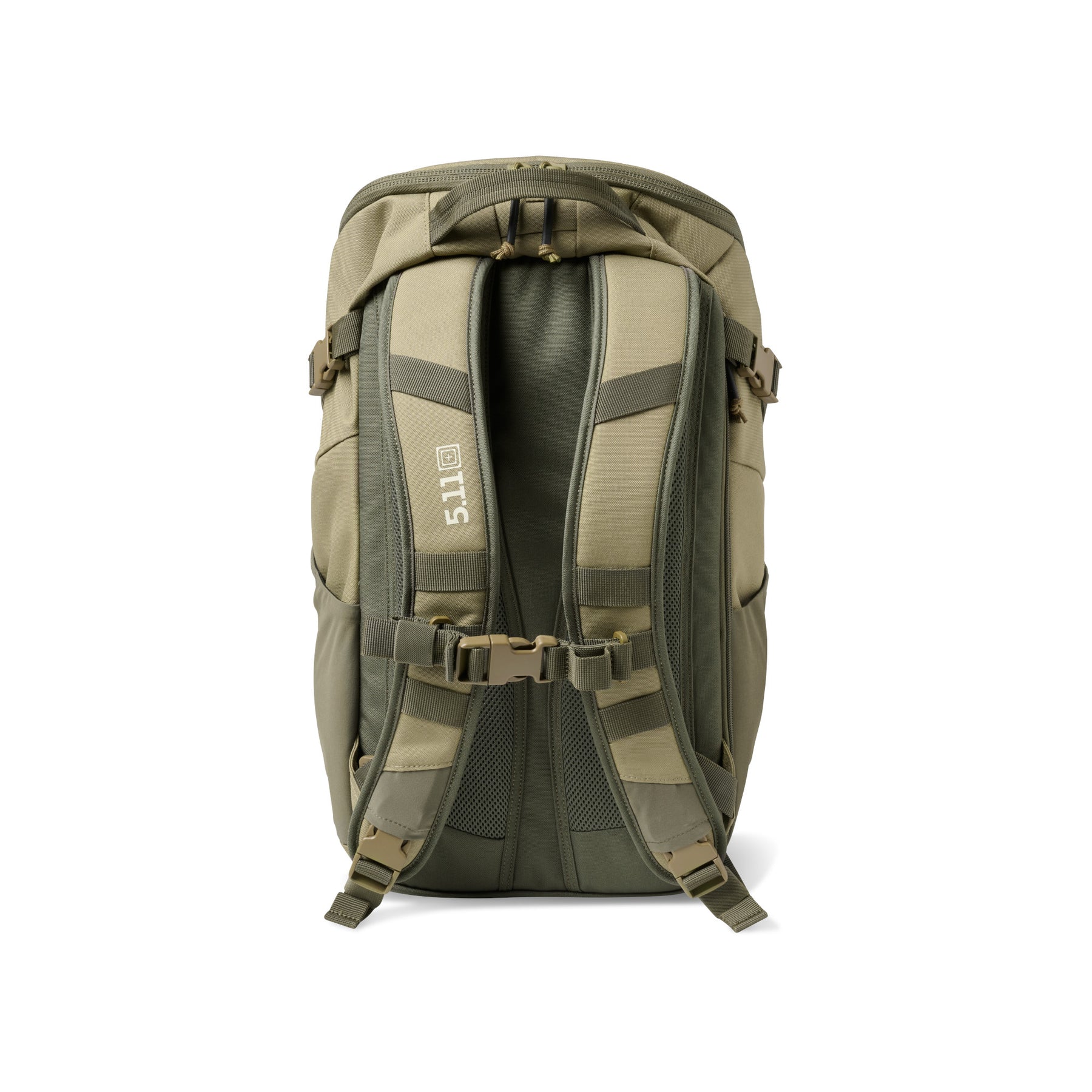 5.11 MVR 35L Backpack Zaino tattico modulare con design Center Line per bilanciamento del carico. Realizzato in poliestere 900D resistente alle abrasioni con apertura principale a 270 gradi, pannello posteriore ventilato in HDPE e tasche interne dedicate per organizzazione rapida.