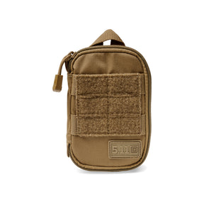 5.11 Egor Pouch Sierra Tasca organizer EDC in nylon 500D con apertura a conchiglia pannello frontale MOLLE e striscia in velcro per patch identificative ideale per organizzazione attrezzi e accessori tattici.