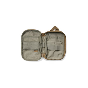 5.11 Egor Pouch Sierra Tasca organizer EDC in nylon 500D con apertura a conchiglia pannello frontale MOLLE e striscia in velcro per patch identificative ideale per organizzazione attrezzi e accessori tattici.