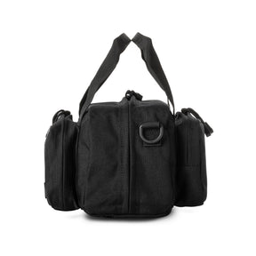 Borsa tattica 5.11 Small Kit Bag da 8 litri**, di colore nero, compatta e versatile per il trasporto di attrezzatura (Field Tested), con doppia maniglia superiore e tracolla a D per il trasporto