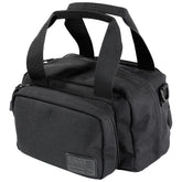 Borsa tattica 5.11 Small Kit Bag da 8 litri**, di colore nero, compatta e versatile per il trasporto di attrezzatura (Field Tested), con doppia maniglia superiore e tracolla a D per il trasporto