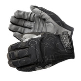 5.11 High Abrasion Pro Glove: guanti tattici compatibili con touchscreen, palmo in camoscio AX ad alta resistenza all'abrasione e imbottiture D3O, dorso in Nylon Ribspan traspirante, chiusura con velcro regolabile per protezione e durata eccezionali.