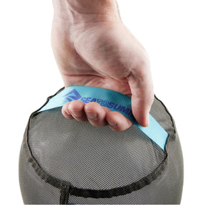 Sea to Summit Mesh Stuff Sack Set di tre sacche portatutto ultraleggere in rete traspirante con chiusura a cordoncino e presa sul fondo per organizzazione attrezzatura da campeggio outdoor e trekking