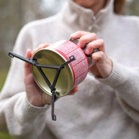 Stand pieghevole Primus Canister Stand, base stabilizzatrice in plastica per bombole di gas da campeggio o fornelli, migliora la stabilità su terreni irregolari, accessorio per outdoor e trekking