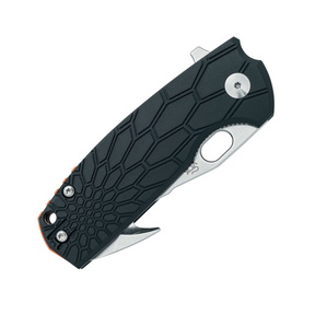 FOX CORE HUNTER coltello chiudibile con lama e gancio da caccia, impugnatura antiscivolo, ideale per outdoor, bushcraft e attività venatorie, SU BACKPACCO.IT