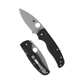 Spyderco Shaman Lightweight FRN coltello chiudibile EDC con lama in acciaio CTS BD1N foro SpyderHole blocco Compression Lock e impugnatura ergonomica in nylon rinforzato con fibra di vetro per uso quotidiano e outdoor