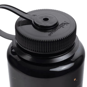 NALGENE | WIDE MOUTH NEGATIVE LANDSCAPE PRINT BOTTLE Odyssey Grey with Moonset - Borraccia a bocca larga 1 L in edizione limitata