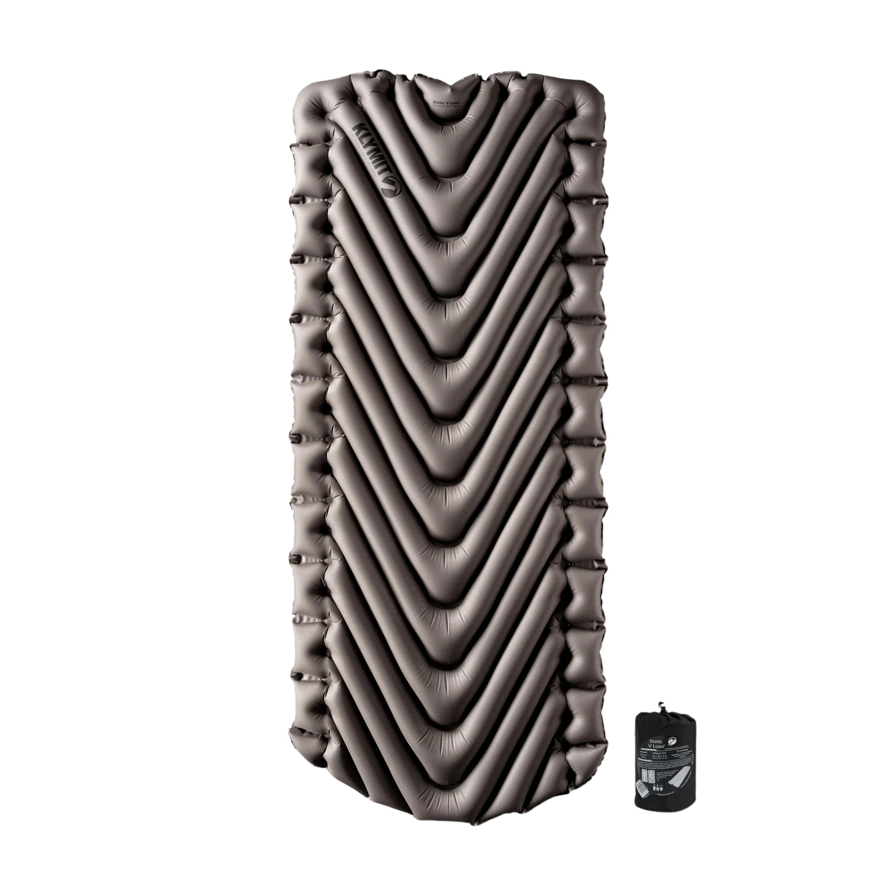 KLYMIT | STATIC V LUXE SLEEPING PAD - Materassino gonfiabile - BackPacco - BP-KLYMIT-06VLST02D