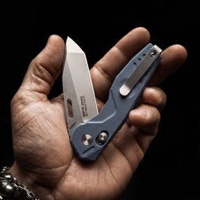 Extrema Ratio BFK ZERO coltello chiudibile tattico ed EDC con lama tanto, foro per apertura rapida, blocco di sicurezza e impugnatura ergonomica