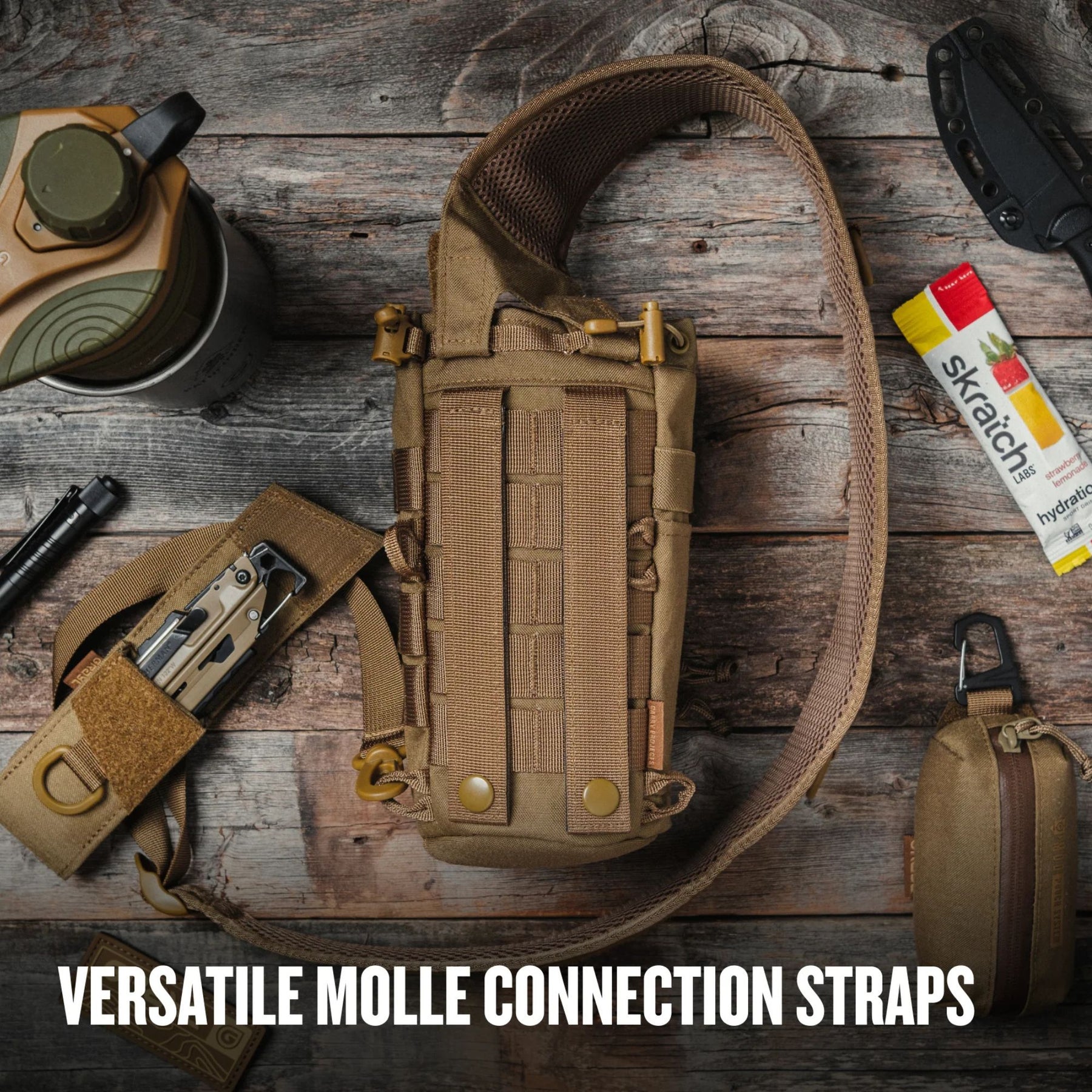 GRAYL | MISSION BOTTLE SLING - Porta borraccia - BackPacco - BP-GRAYL-700-MBS-WRB