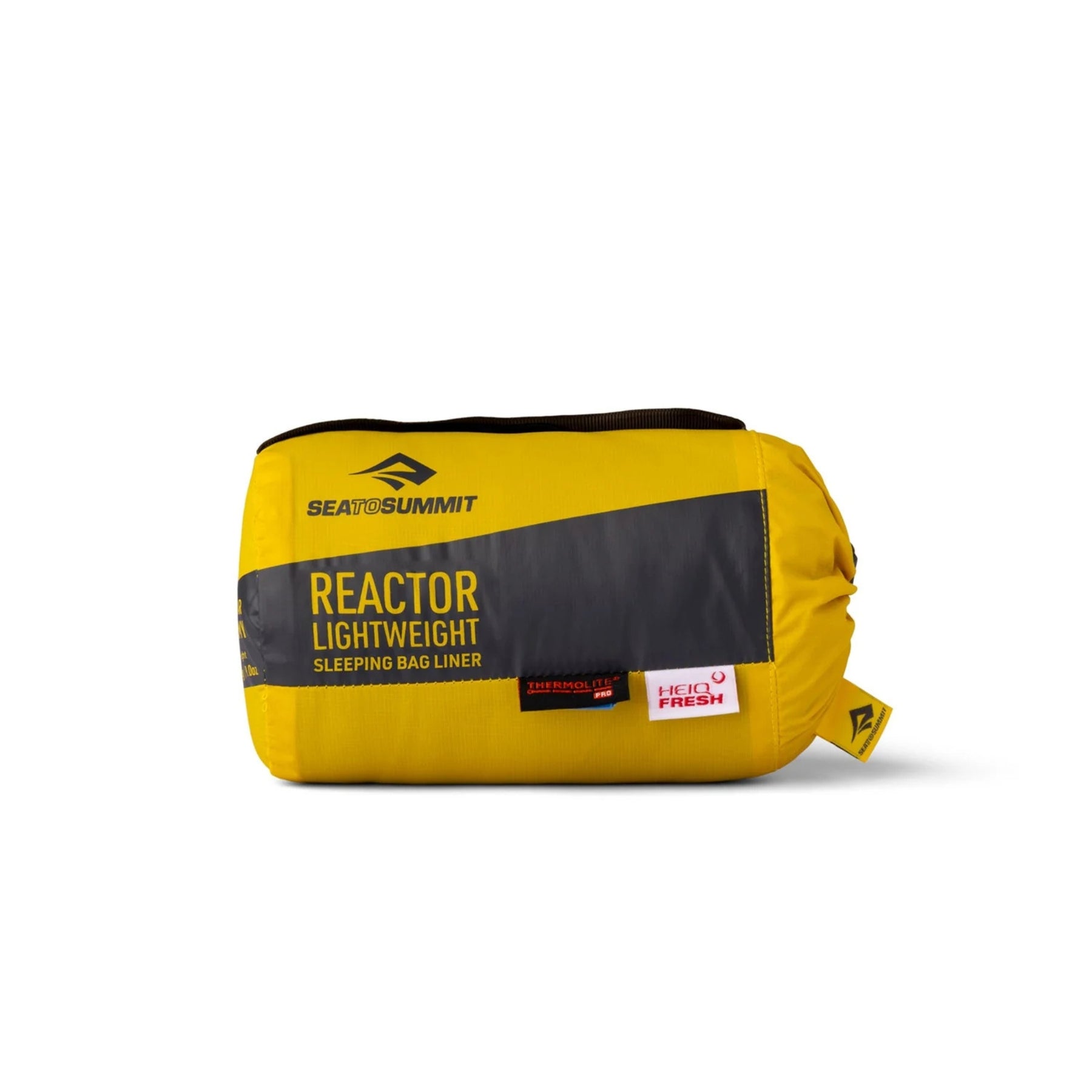Sea to Summit Reactor Lightweight sacco lenzuolo termico leggero a mummia con cappuccio sagomato e chiusura a coulisse per campeggio, trekking e outdoor