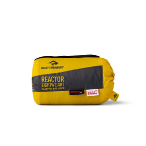 Sea to Summit Reactor Lightweight sacco lenzuolo termico leggero a mummia con cappuccio sagomato e chiusura a coulisse per campeggio, trekking e outdoor