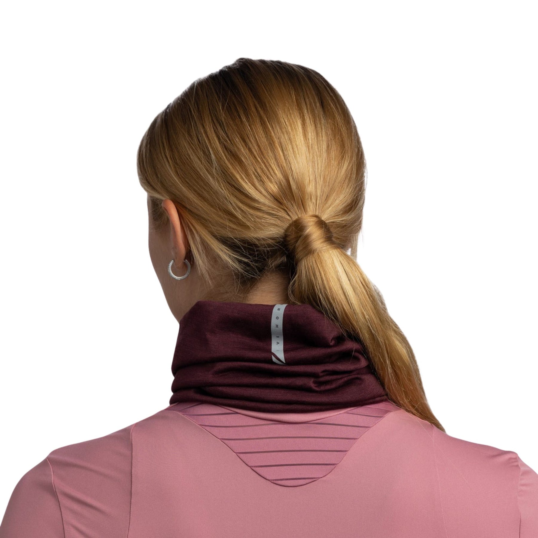 BUFF | MERINO LIGHTWEIGHT NECKWEAR - SOLID GARNET - Scaldacollo in lana merino