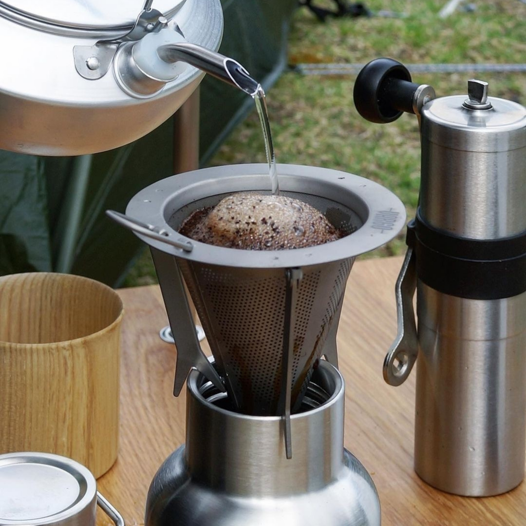 VARGO | TITANIUM TRAVEL COFFEE FILTER - Filtro per caffè