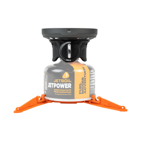 Jetboil Zip Fast Boil System, fornello a gas per campeggio e trekking, sistema di cottura personale rapido, tazza da 0.8L con coibentazione nera e stabilizzatore arancione, SU BACKPACCO.IT