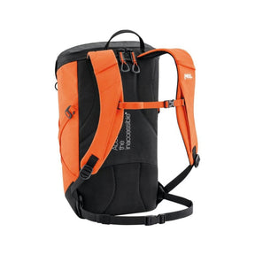Petzl BUG zaino compatto da 18 litri ergonomico con apertura superiore, fettuccia portacorda, cinghie di compressione e scomparto imbottito, ideale per arrampicata su vie lunghe, outdoor e uso quotidiano.