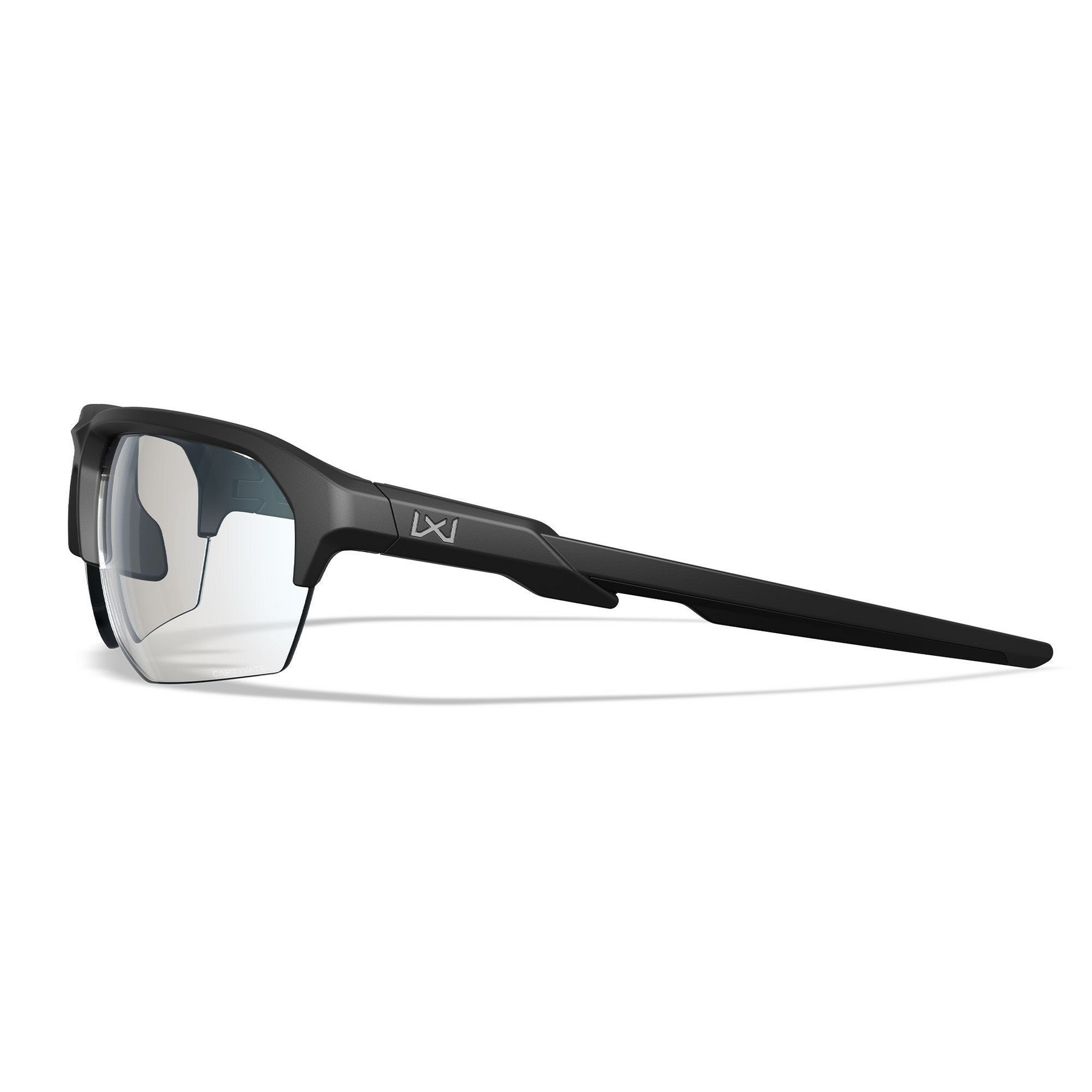 Occhiali da sole balistici Wiley X WX JAKL CHJKL08 con lenti intercambiabili CAPTIVATE Grey, Clear e Rust, montatura Nero Opaco in nylon Triloid™, protezione UV 100%, certificazione ANSI Z87.1+ per impatti ad alta velocità, ideali per attività tattiche e outdoor, su backpacco.it
