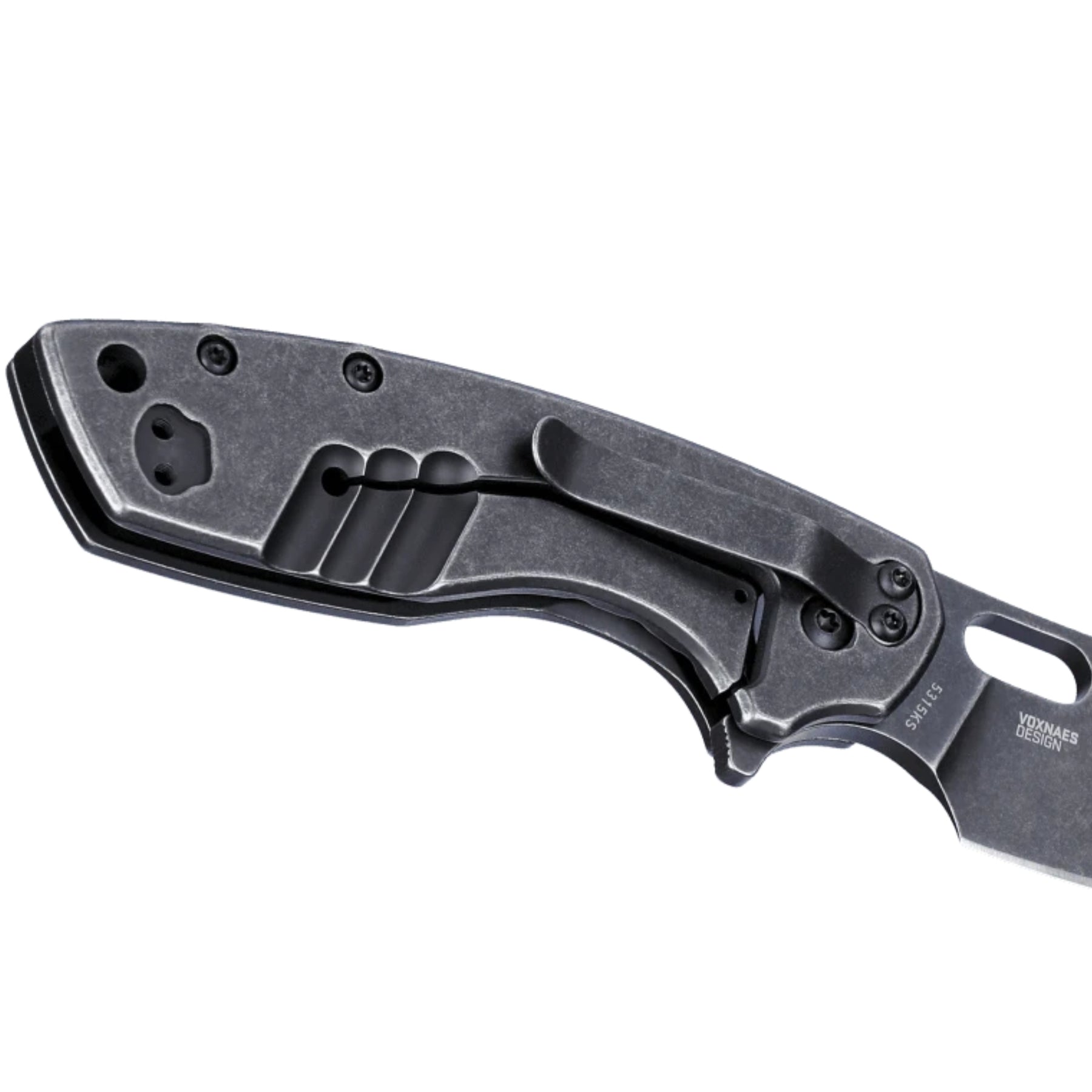 CRKT Pilar Large SS coltello chiudibile con lama sheepsfoot in acciaio 8Cr14MoV finitura stonewash, blocco frame lock e impugnatura in acciaio inox, ideale per EDC e utility outdoor.