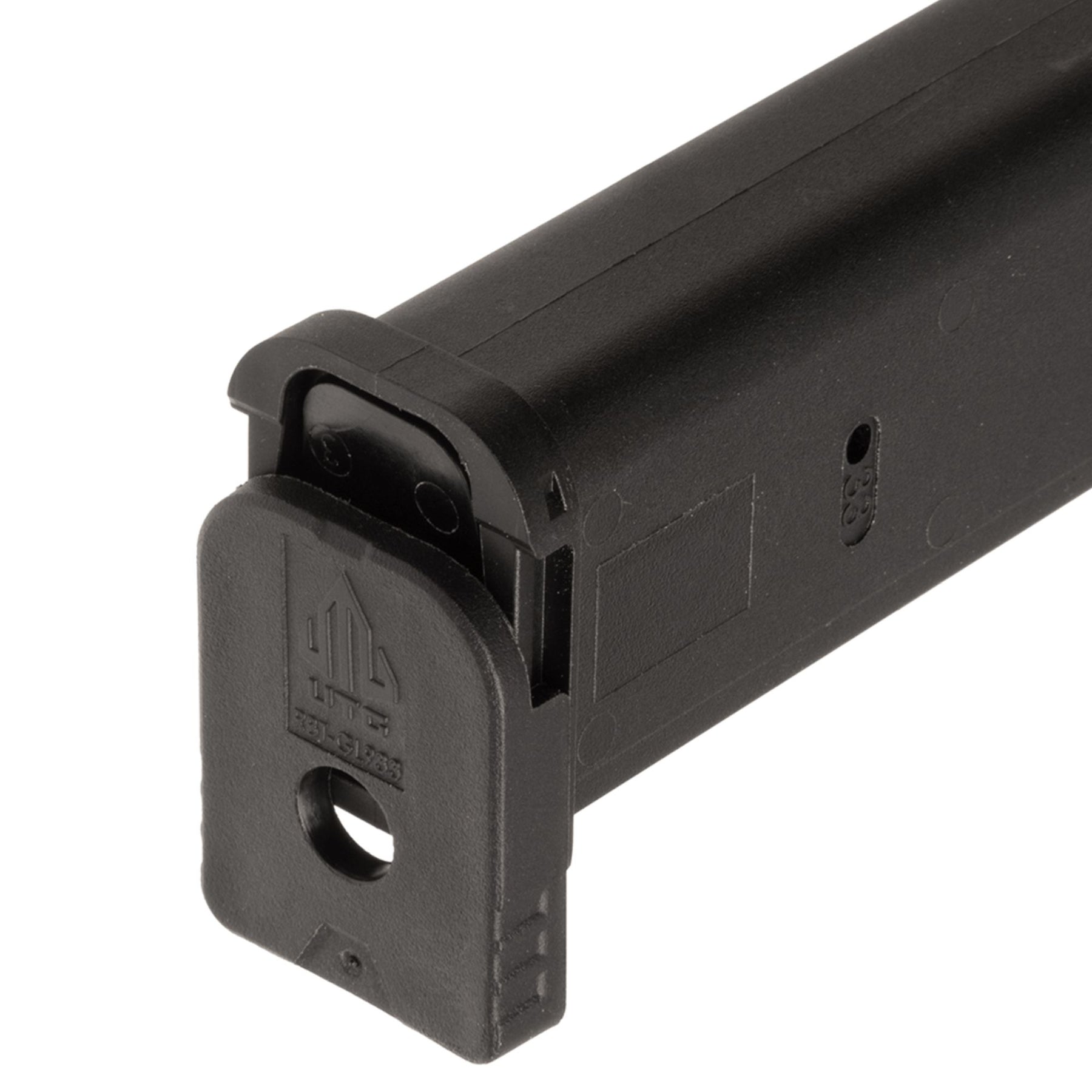 UTG | GL933 POLYMER MAGAZINE - 33 RND, 9 MM - Caricatore Glock, 33 colpi, 9 mm - BackPacco - BP-UTG-RBT-GL933