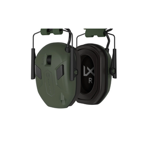 Wiley X WX Valor Comm Shooting Range Kit 3553SRK, set per poligono con occhiali balistici VAPOR con 3 lenti intercambiabili (arancione, trasparente, gialla) e cuffie antirumore verde oliva, su backpacco.it