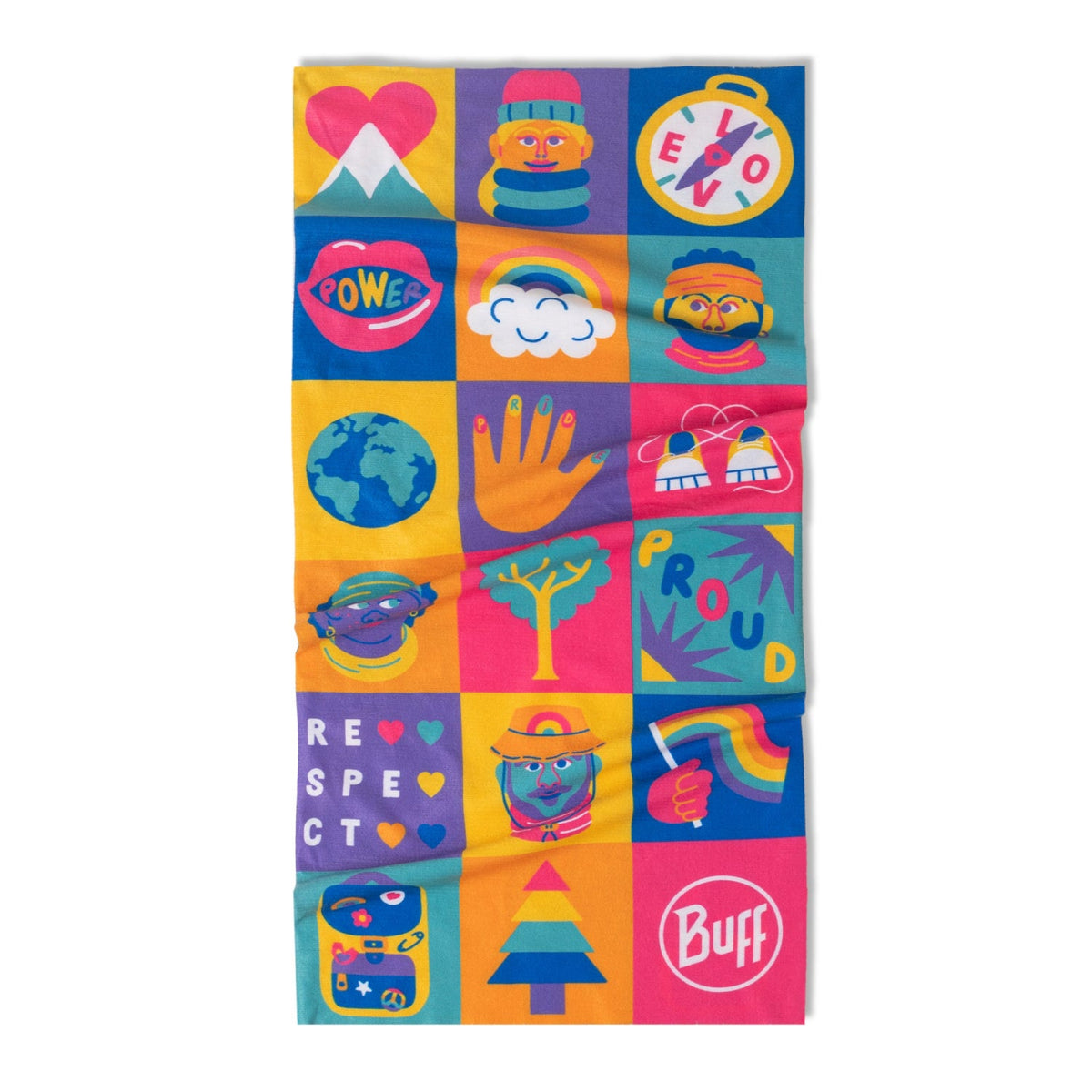 BUFF | COOLNET UV NECKWEAR - PRIDE MULTI - Scaldacollo con protezione solare