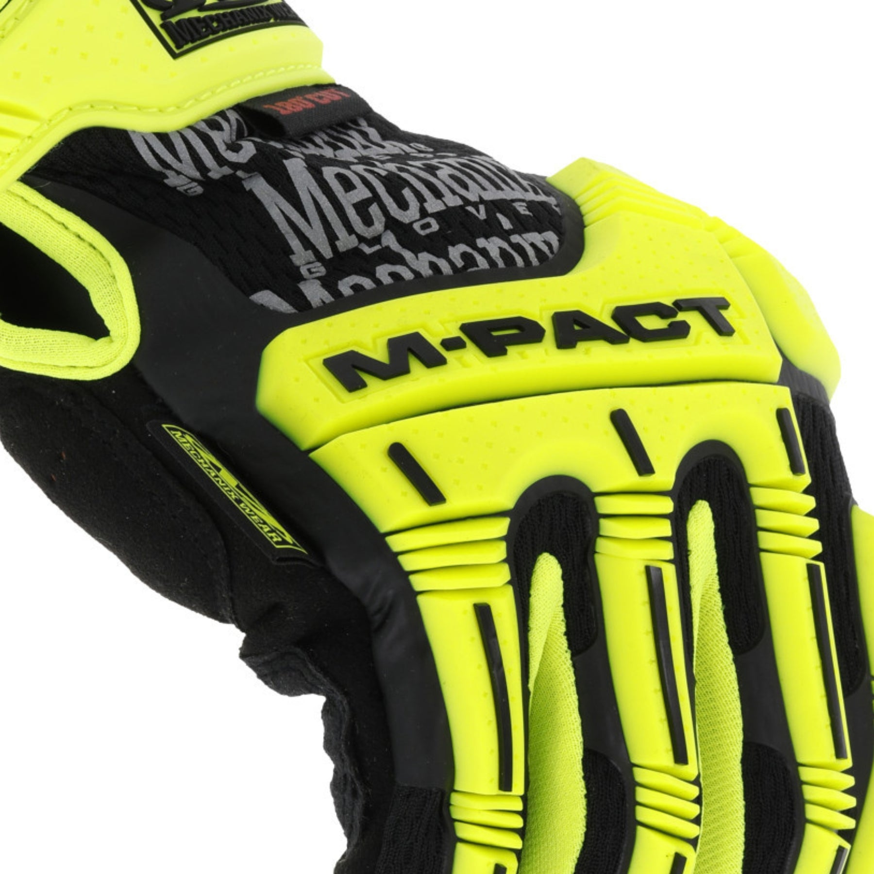 MECHANIX | HI - VIZ M - PACT D5 - Guanti antiurto - BackPacco - BP-MECHANIX-SMP-C91-S