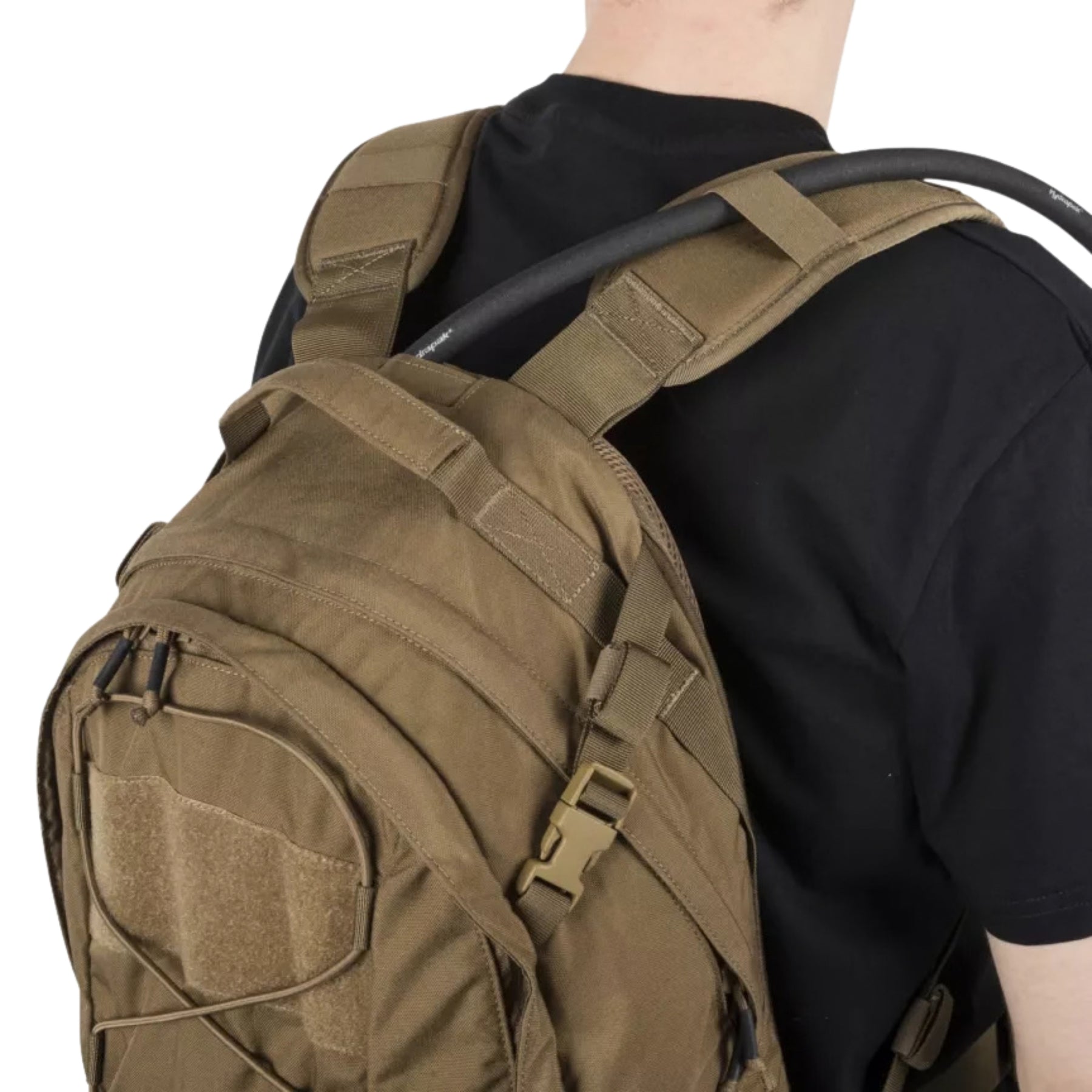 Helikon-Tex EDC Backpack zaino compatto da 24 litri in Cordura con passanti MOLLE PALS, cordino elastico frontale e pannello a strappo, ideale per porto quotidiano, escursionismo e outdoor.