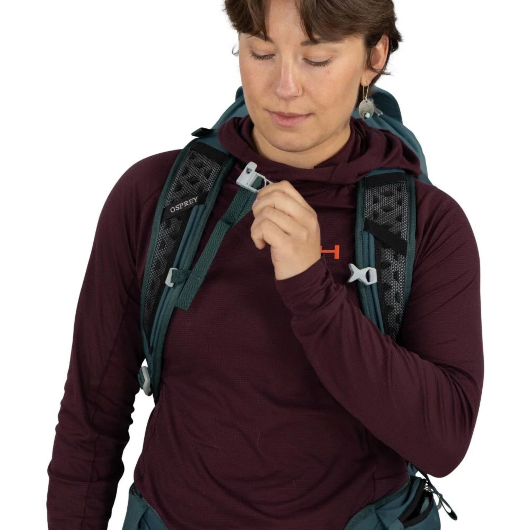 Osprey Sportlite 30 zaino da escursionismo e trekking da 30 L con caricamento dall'alto, tasca frontale elasticizzata, spallacci anatomici traspiranti e cintura lombare imbottita con tasca con zip. Collezione 2026.