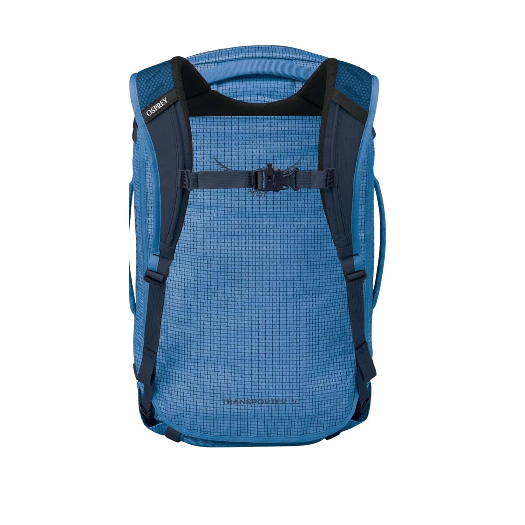 Osprey Transporter Duffel 30 borsone da 30 litri con spallacci per trasporto a zaino tessuto tecnico maniglie di trasporto rinforzate e ampia apertura superiore per viaggi e outdoor