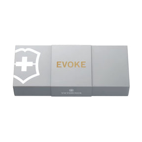 Victorinox Evoke BS Alox coltello chiudibile con lama liscia nera, perno per apertura a una mano rimovibile e guance in alluminio zigrinato ed ergonomico con iconico scudo per outdoor e survival.