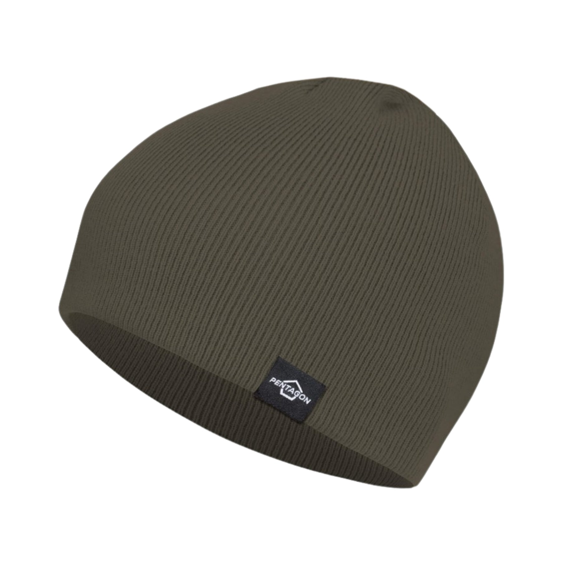 Pentagon Koris Beanie Hat berretto invernale a maglia sottile con logo ricamato su etichetta frontale design elasticizzato e traspirante ideale per outdoor e tempo libero