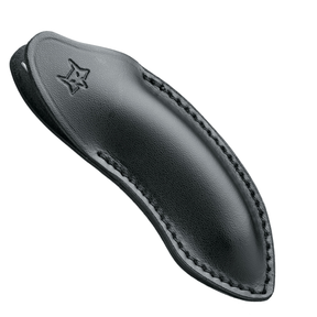 Coltello chiudibile Fox Slim Dragontac Piemontes con lama in acciaio, disponibile con manico in legno scuro (Ziricote) e manico in FRN arancione per alta visibilità, design compatto per EDC