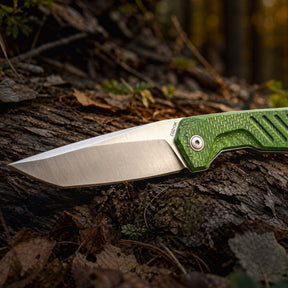 Extrema Ratio BFK Pixel coltello a lama fissa compatto con profilo tanto modificato,  impugnatura ergonomica scanalata e passante per cordino ideale per everyday carry tattico
