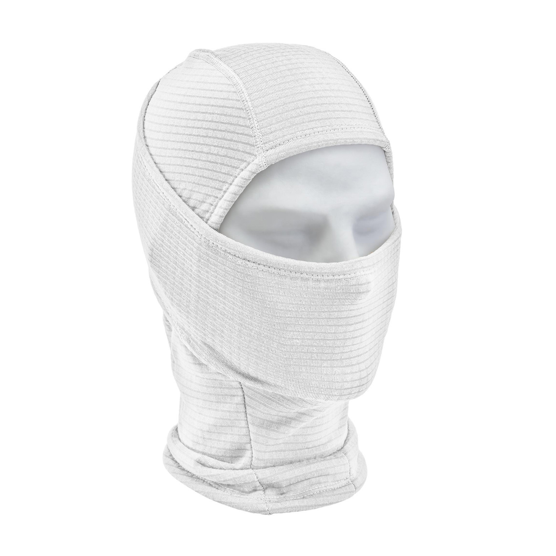 Balaclava o collare termico multifunzione Defcon 5, realizzata in tessuto traspirantee antivento con trama ripstop/waffle, per protezione dal freddo in attività tattiche, militari e outdoor