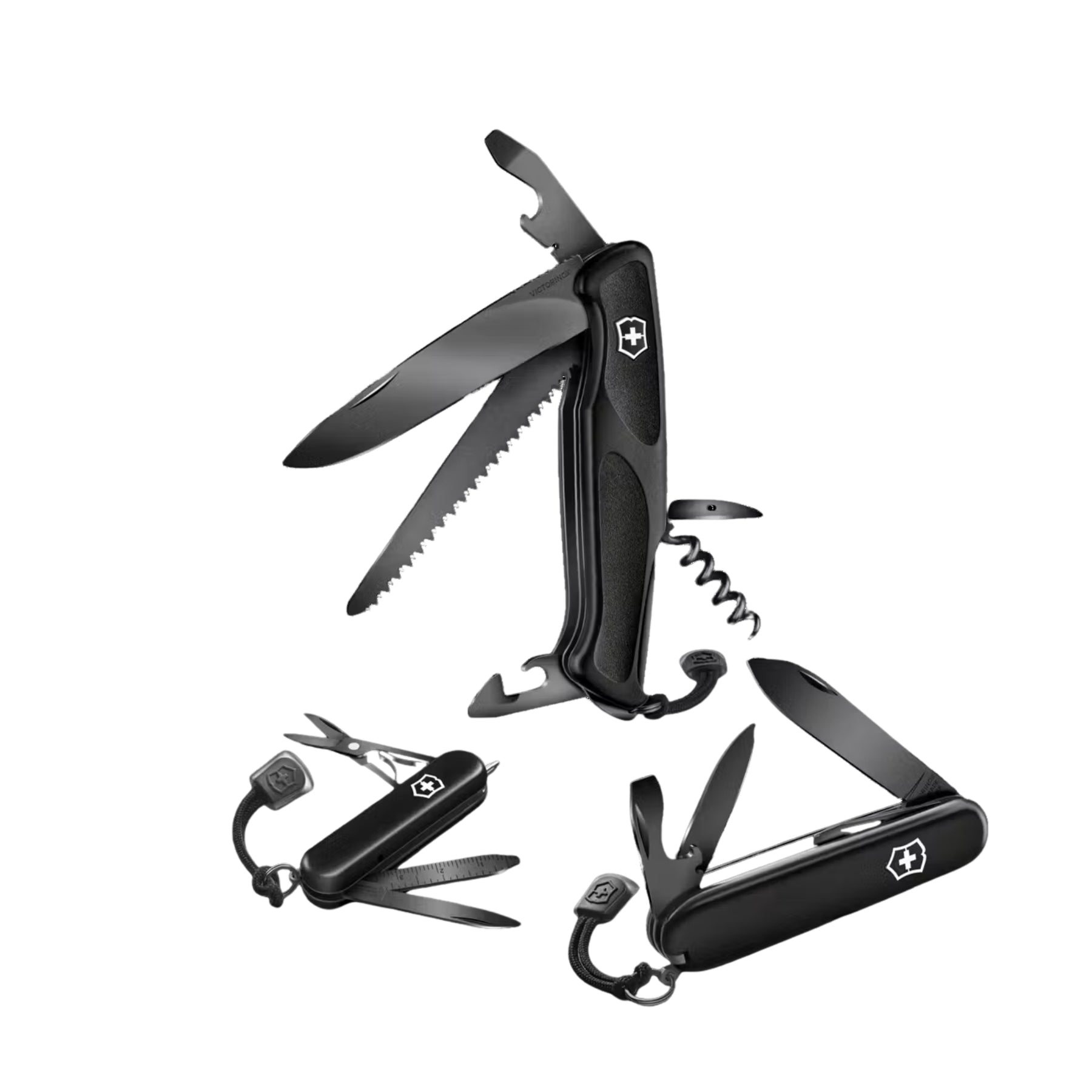 VICTORINOX | RANGER 55 GRIP ONYX BLACK - Multitool - BackPacco - BP-VICTORINOX-0.9563.C31P
