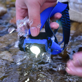 WUBEN H3 Torcia frontale da 120 lumen con fascia elastica regolabile e ottica a LED per outdoor
